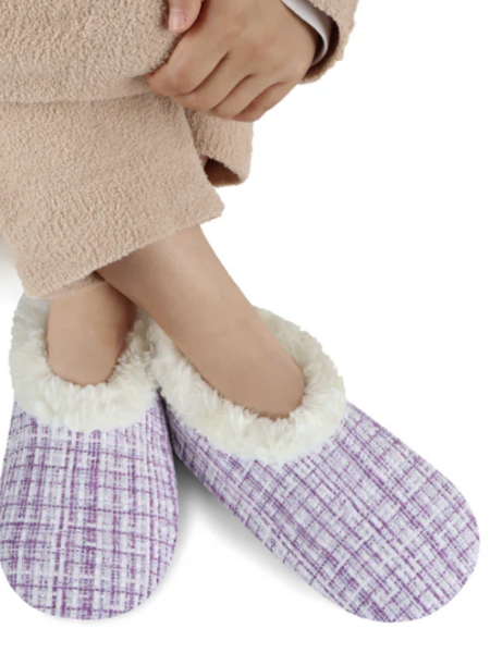 Snoozies Sparkle Tweed