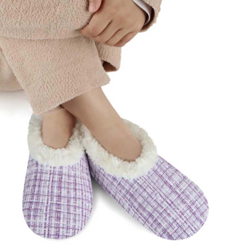 Snoozies Sparkle Tweed