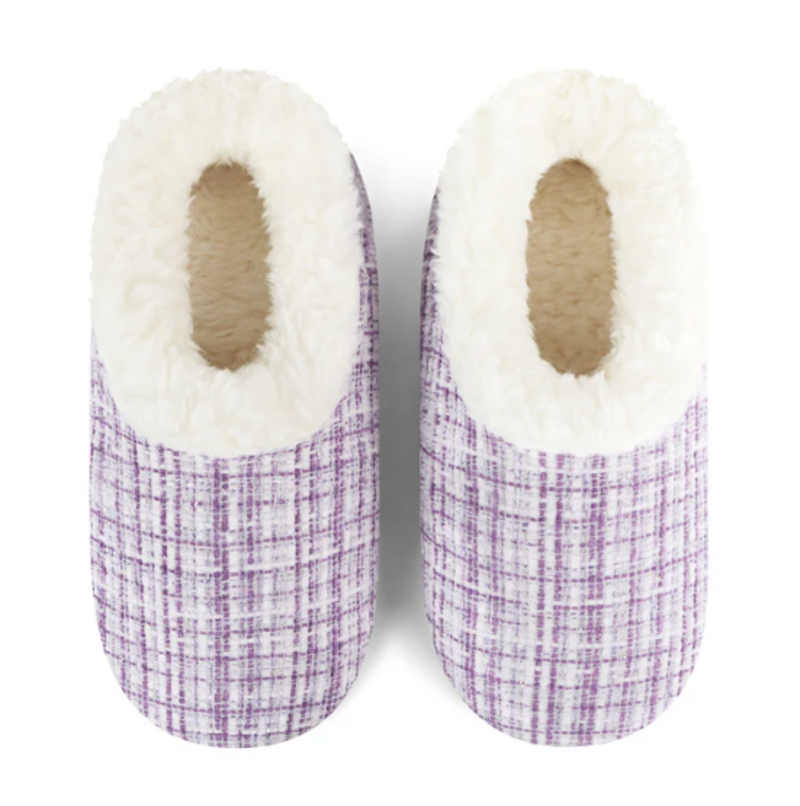 Snoozies Sparkle Tweed
