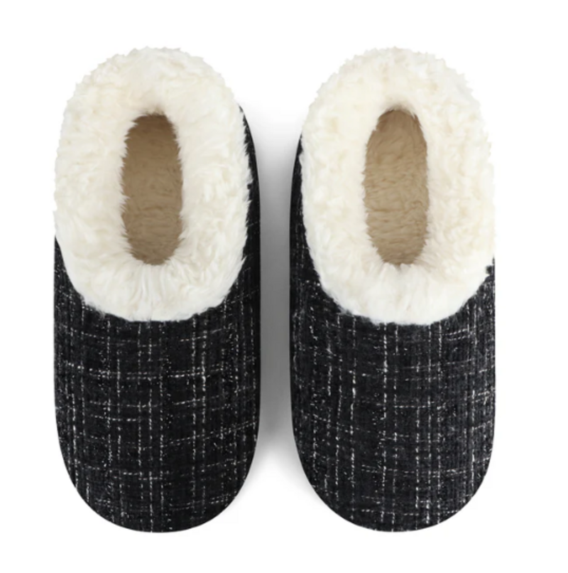 Snoozies Sparkle Tweed