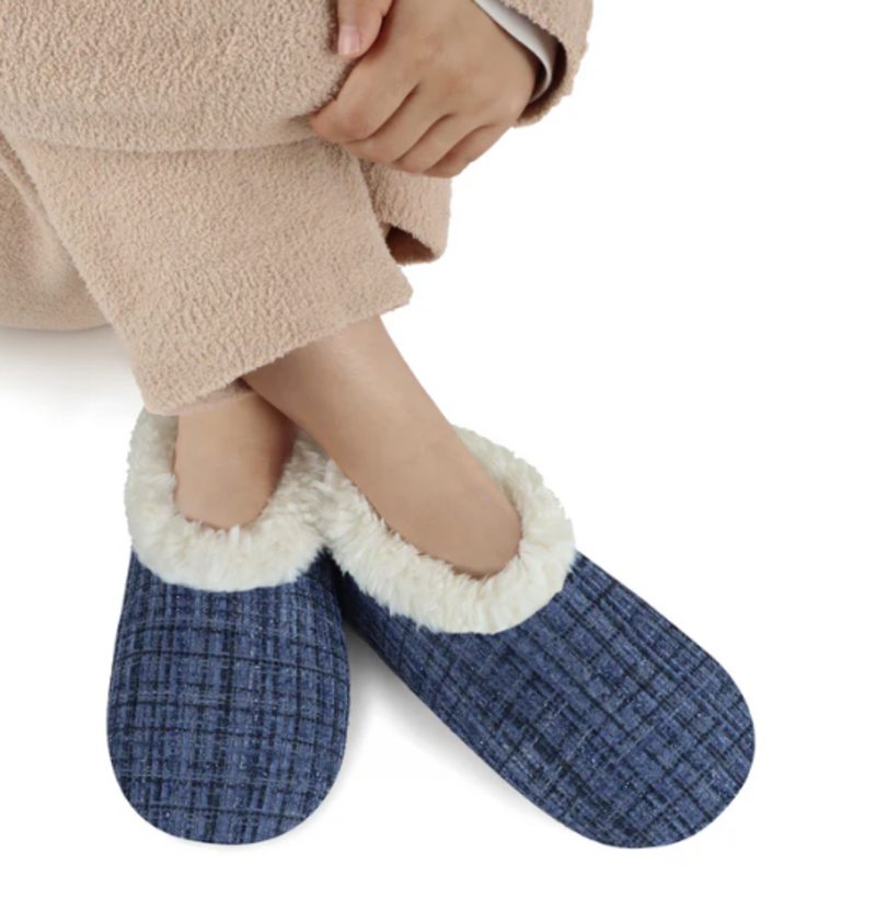 Snoozies Sparkle Tweed