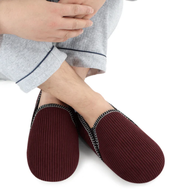 Snoozies Mens Alpine Corduroy