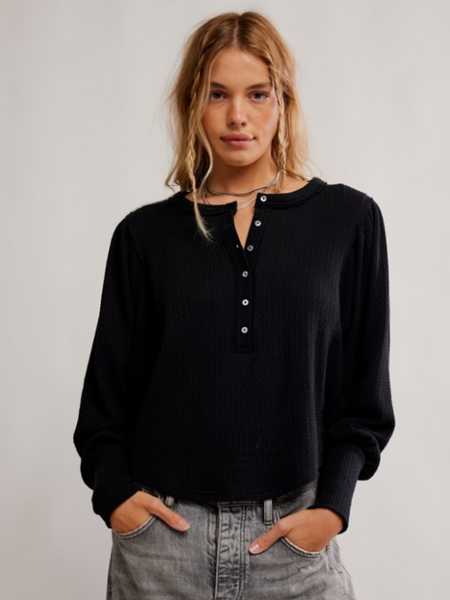 Free People Quinn Knit Top