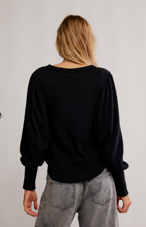 Free People Quinn Knit Top