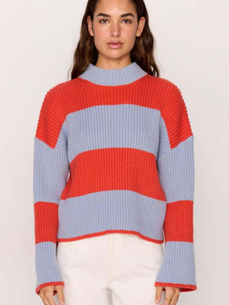 MinkPink Freja Stripe Chunky Knit