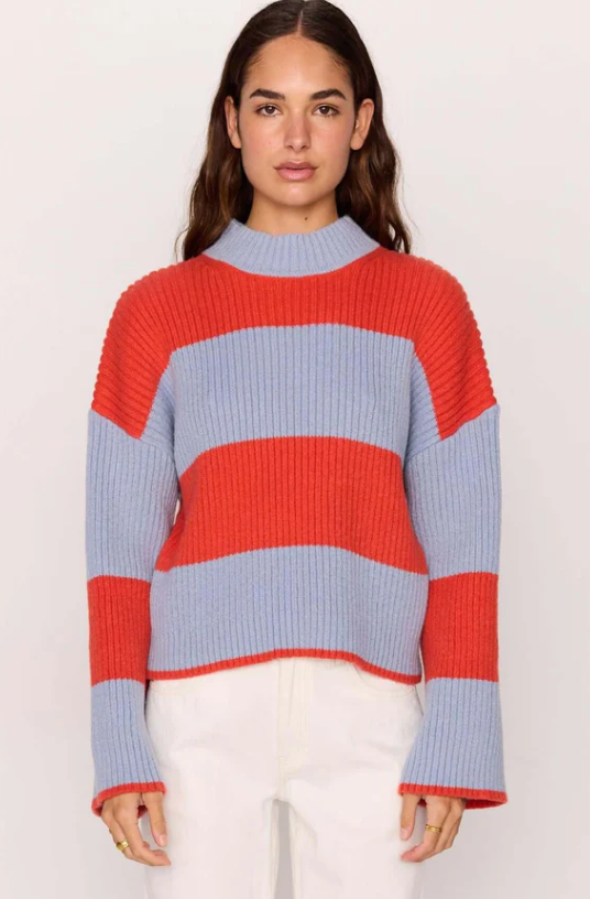 MinkPink Freja Stripe Chunky Knit