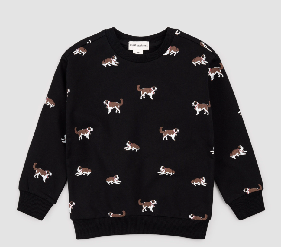 Miles The Label L/S Sweatshirt Top Knit