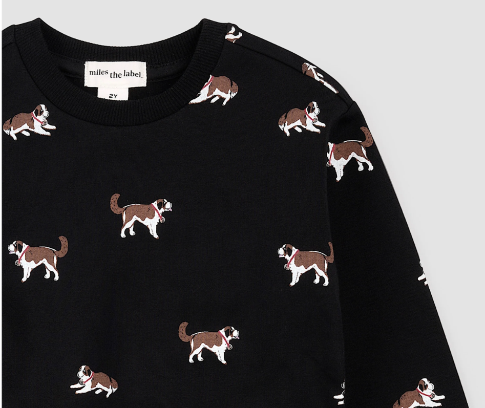 Miles The Label L/S Sweatshirt Top Knit