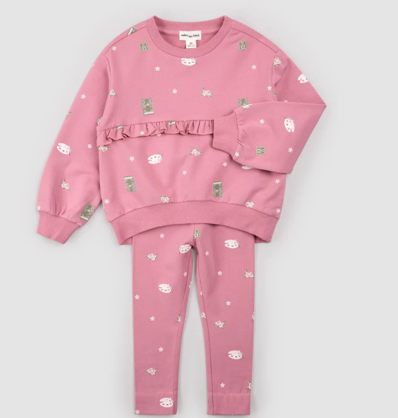 Miles The Label L/S Top and Legging Knit