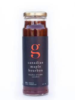 Gourmet Inspirations Canadian Maple Bourbon BBQ Sauce 225ml