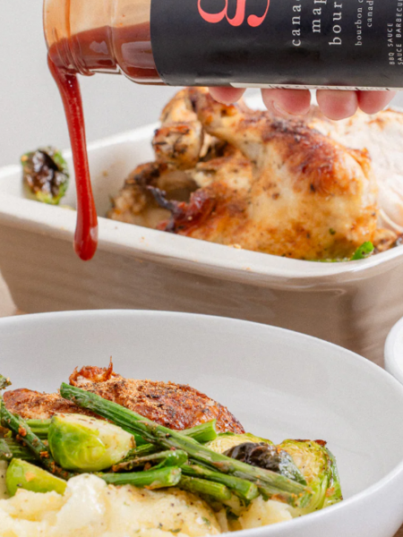 Gourmet Inspirations Canadian Maple Bourbon BBQ Sauce 225ml