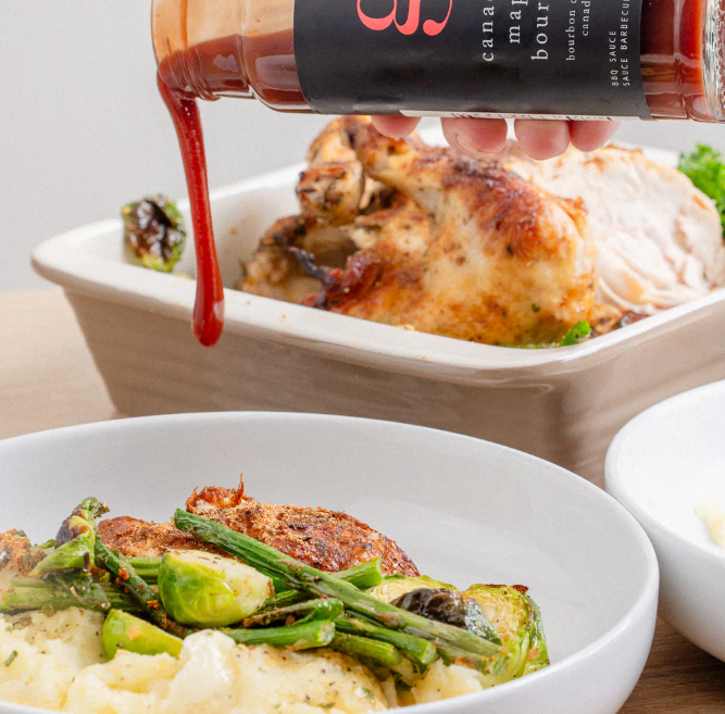 Gourmet Inspirations Canadian Maple Bourbon BBQ Sauce 225ml