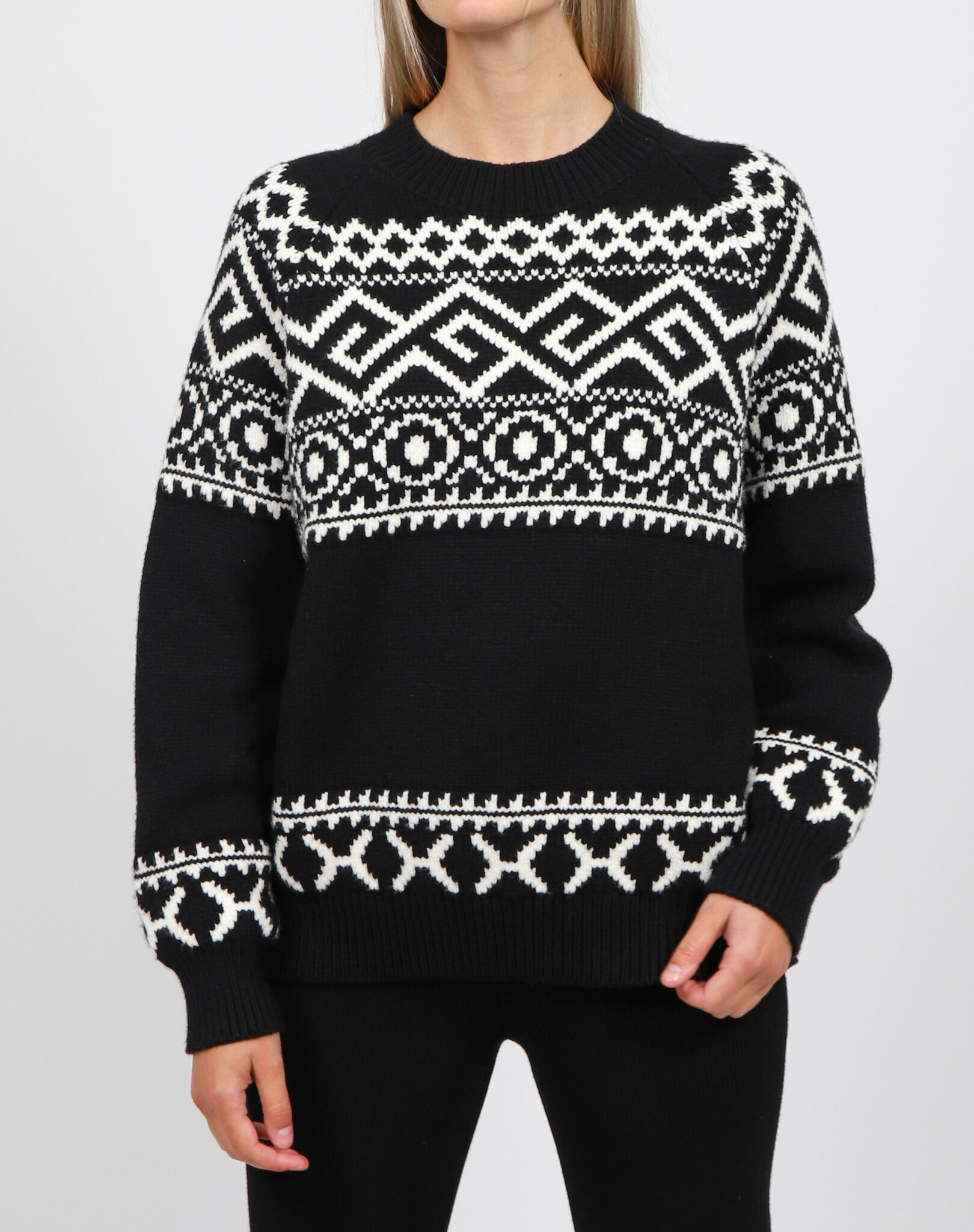 Brunette The Label Fair Isle Sweater