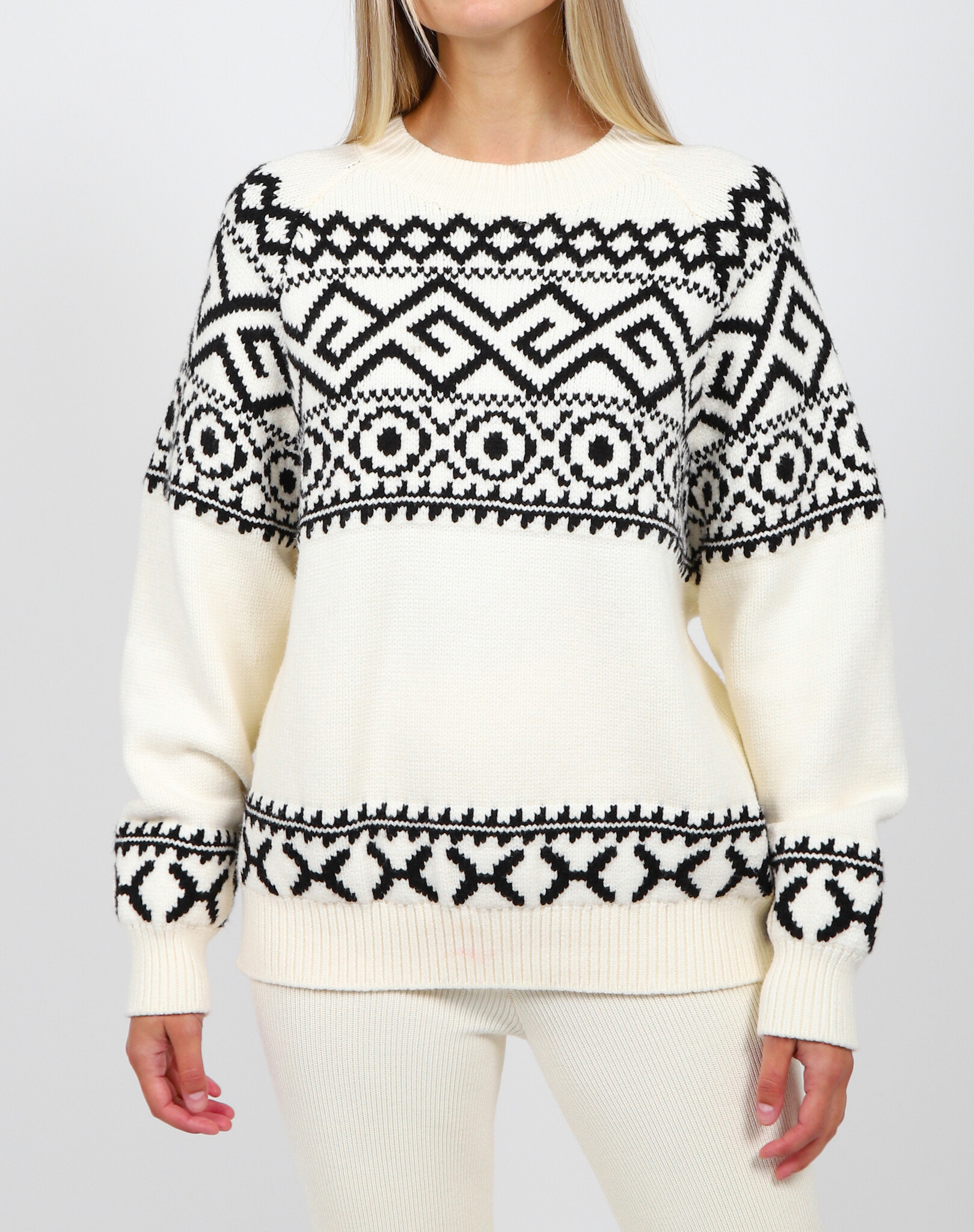 Brunette The Label Fair Isle Sweater