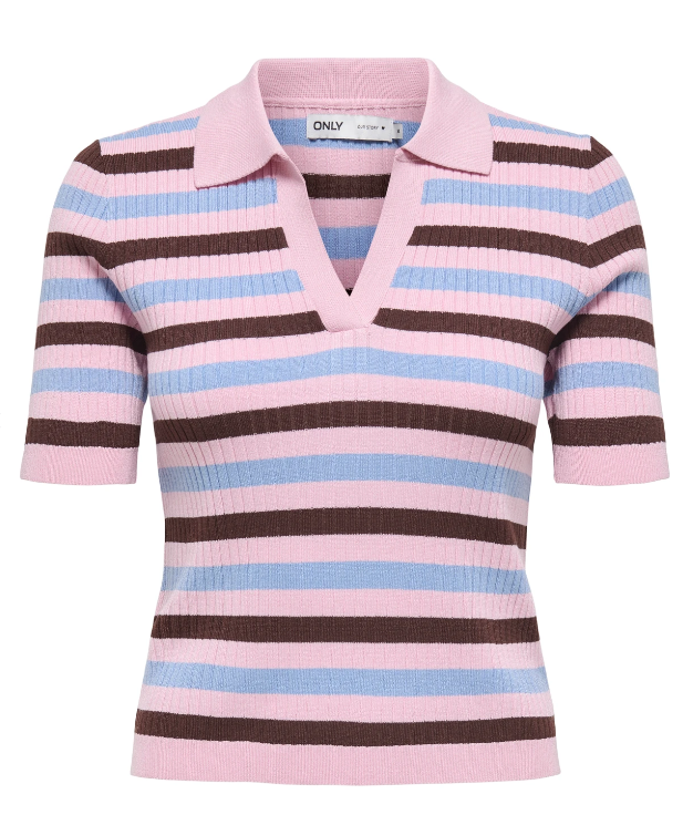 ONLY Elie LS Polo Pullover