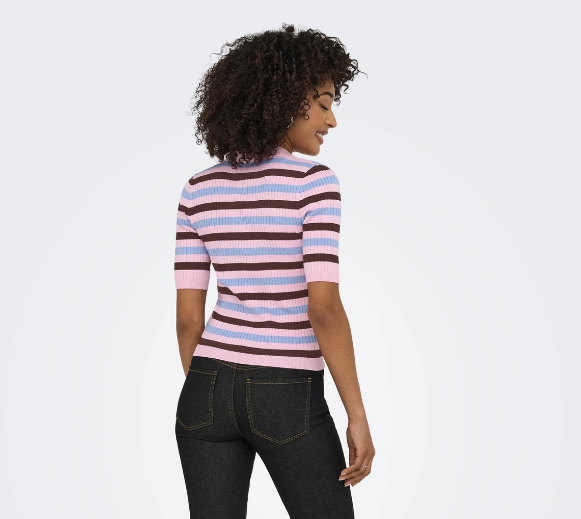 ONLY Elie LS Polo Pullover