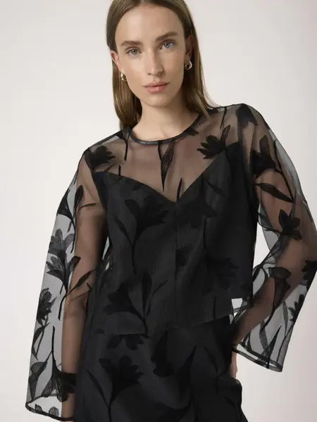 Soaked in Luxury Philomena Blouse LS