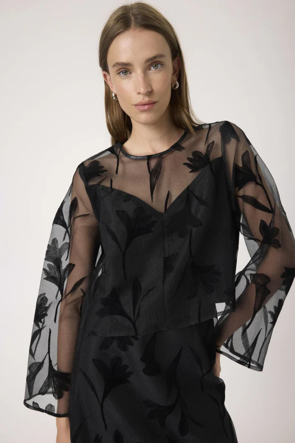 Soaked in Luxury Philomena Blouse LS