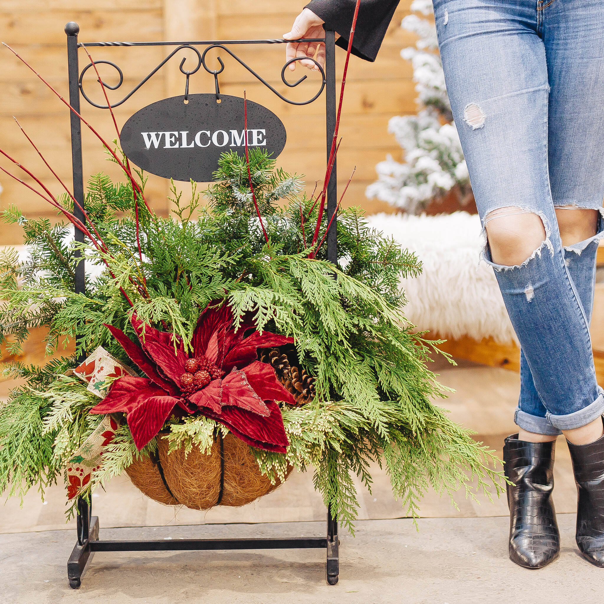 Welcome to the Holidays Planter Make & Take Workshop | Nov 22nd @ 11am '25
