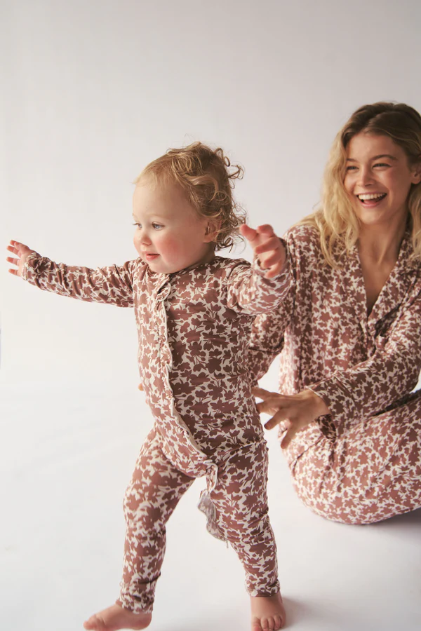 Bambi & Birdie Ruffled Zipper Sleeper