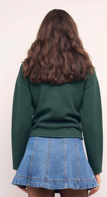 MinkPink Elin Collared Knit Jumper