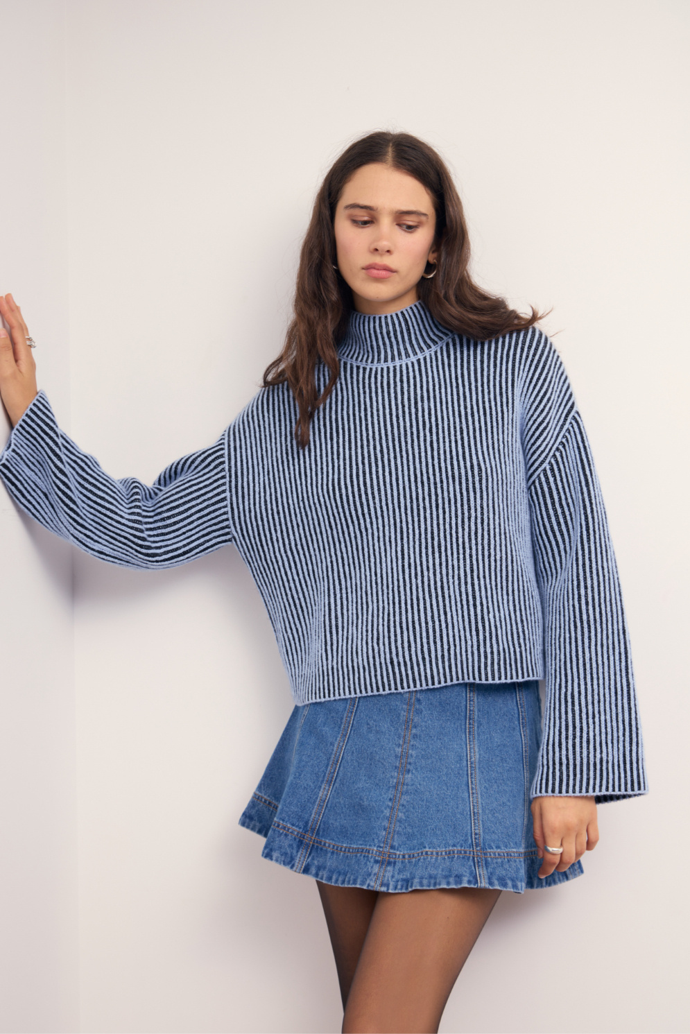 MinkPink Vera Boxy Knit Top