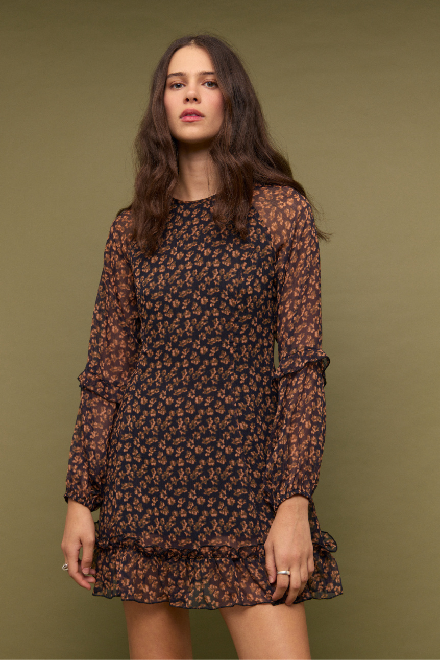 MinkPink Liv Paneled Mini Dress