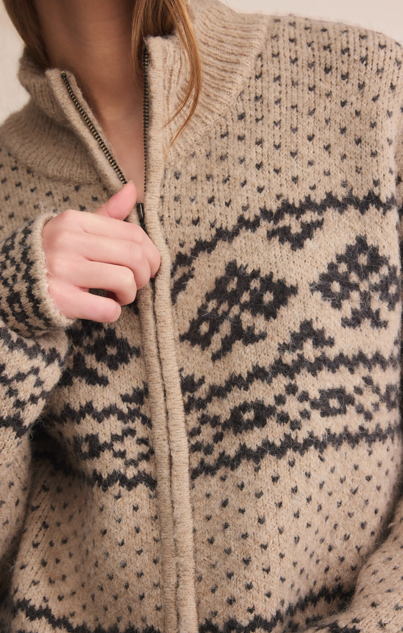 Z Supply Bismarck Zip Cardigan