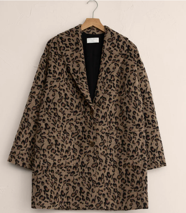 Z Supply Lennon Animal Coat