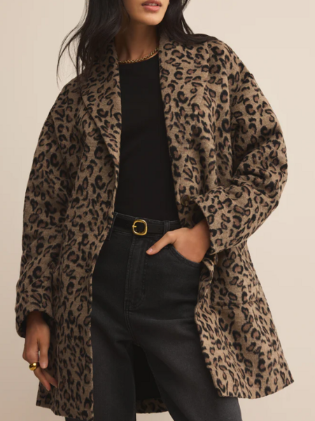 Z Supply Lennon Animal Coat