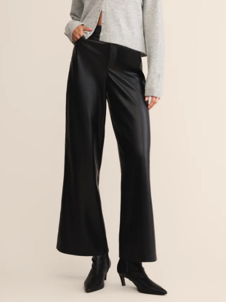 Z Supply Marli Wide Leg Leather Pant