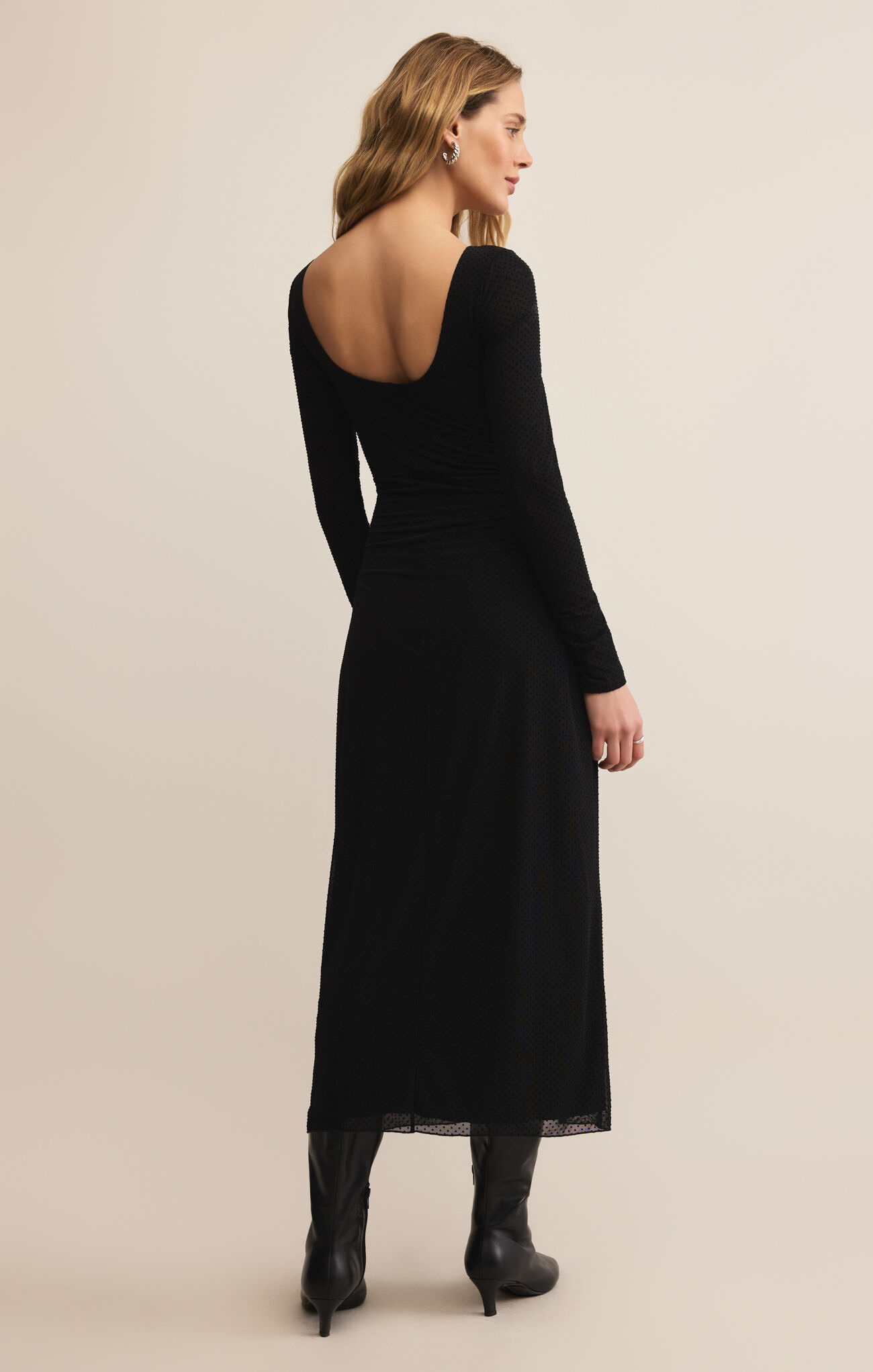 Z Supply Spellbound Mesh Midi Dress