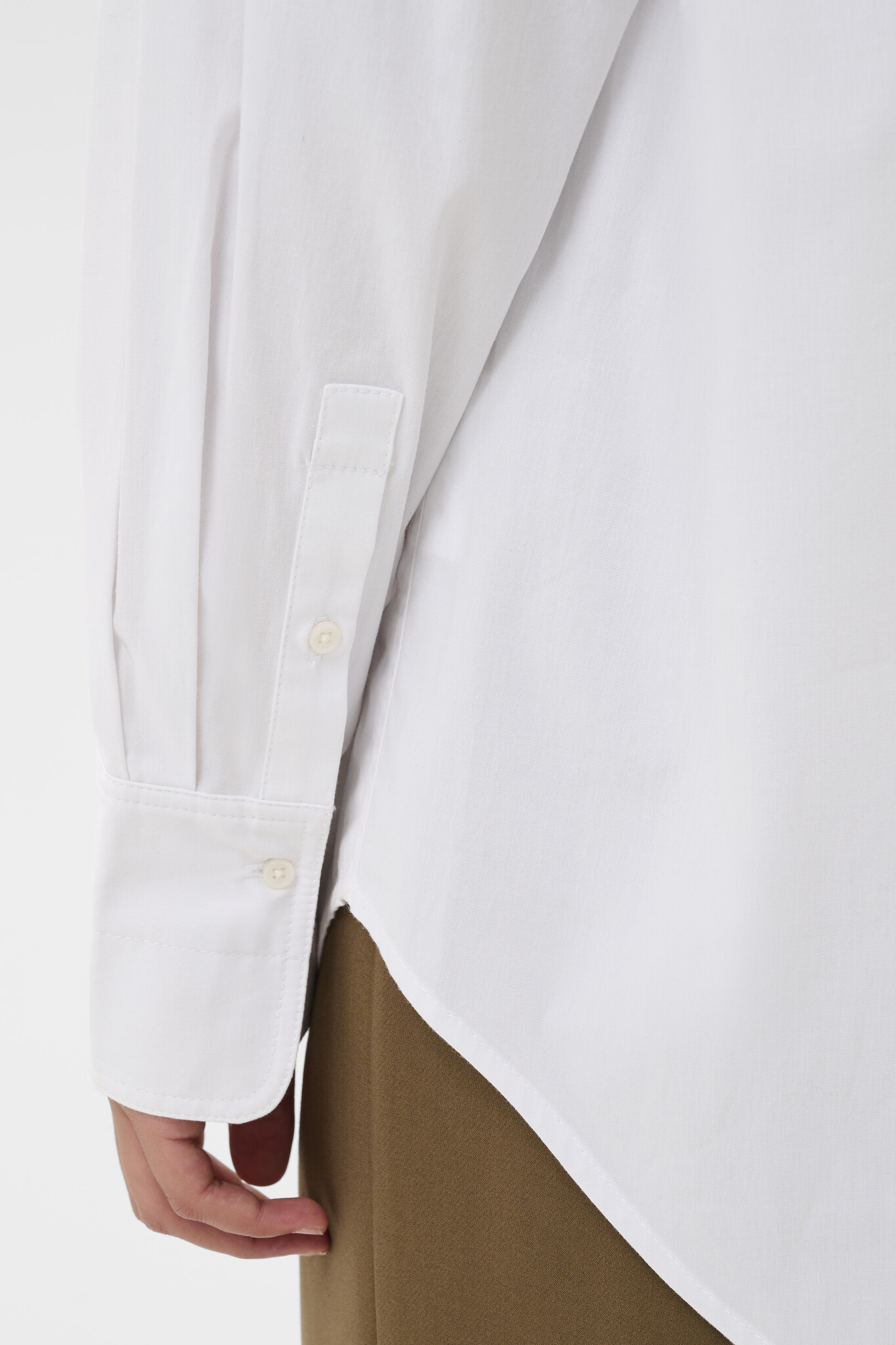 Soaked in Luxury Noelle Poplin Shirt