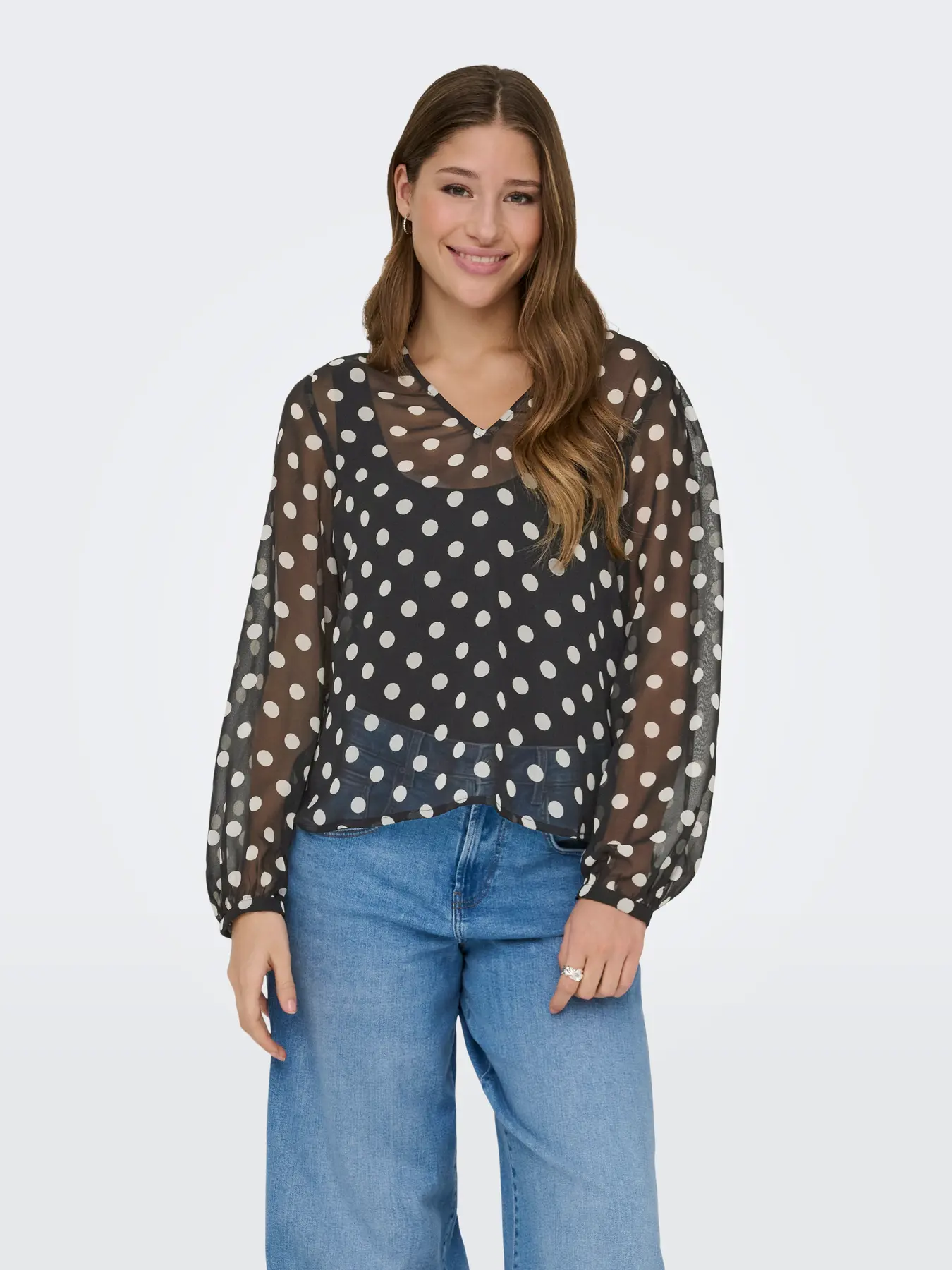 ONLY Fedja L/S V-Neck Top