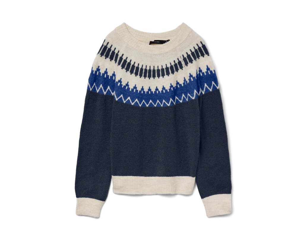 Vero Moda Simone LS  Nordic Pullover