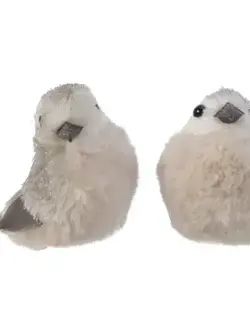 Glitter Feather Bird on Clip