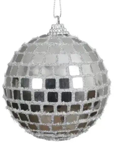 Glitter Mirror Bauble