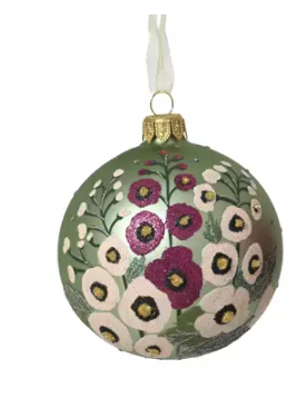 Floral Stem Bauble