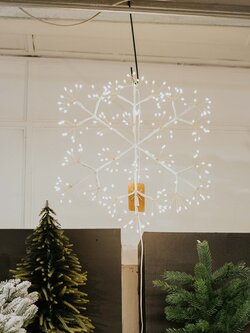 Lit Snowflake 19.5"