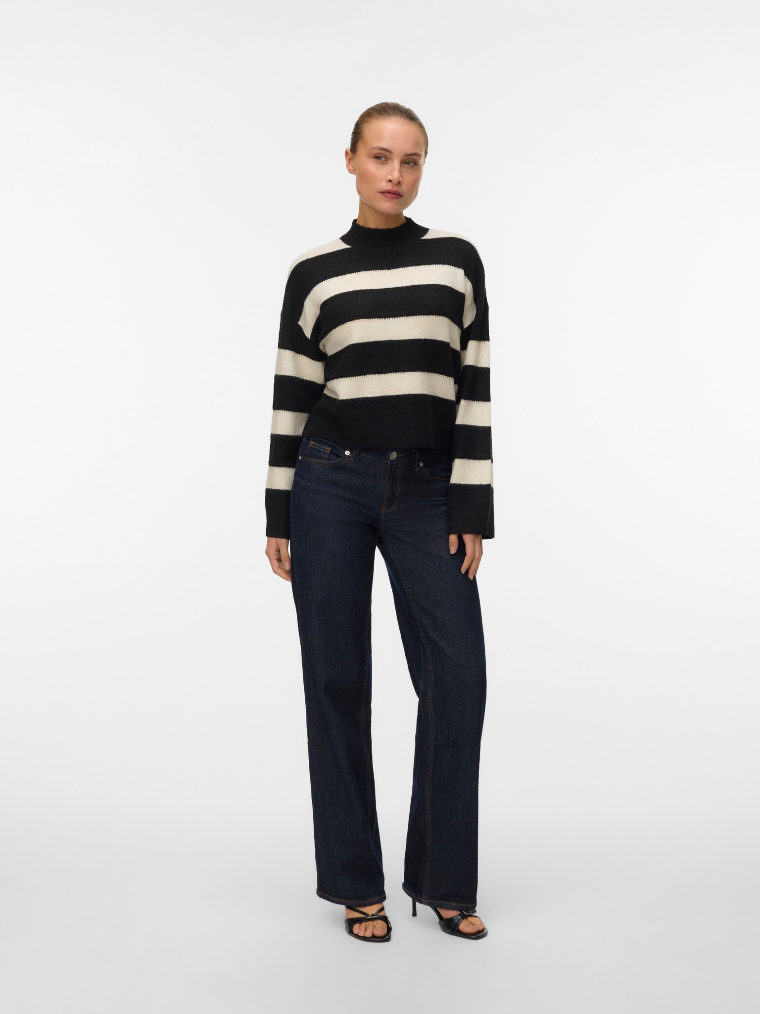 Vero Moda Inez LS Highneck Pullover