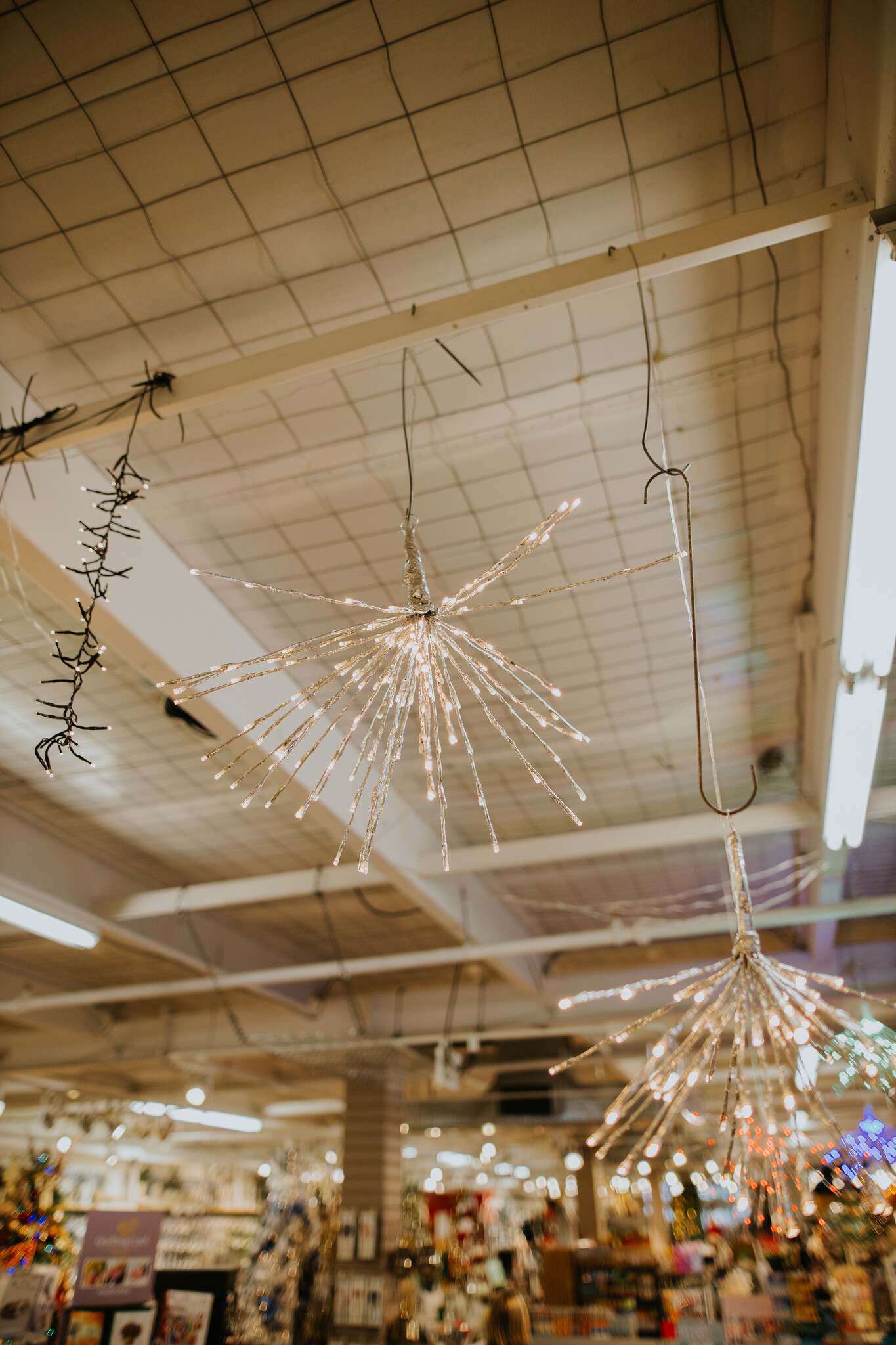 LED Polestar Flashing Lights Warm White 70cm-160L