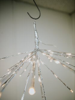 LED Polestar Flashing Lights Warm White 70cm-160L