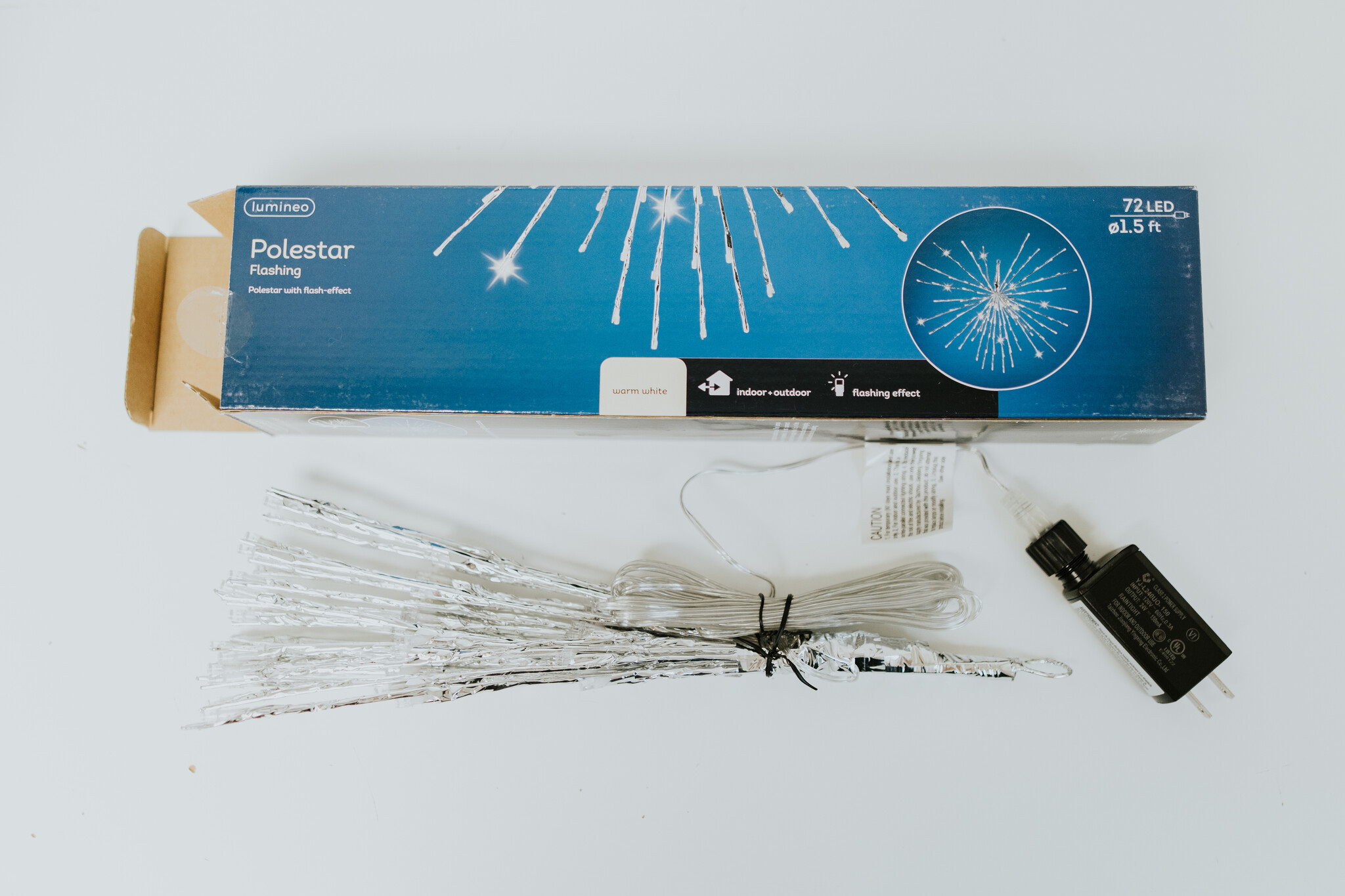 LED Polestar Flashing Lights 500cm-72L