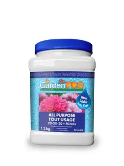 GardenPRO All Purpose Water Soluble Fertilizer 20-20-20