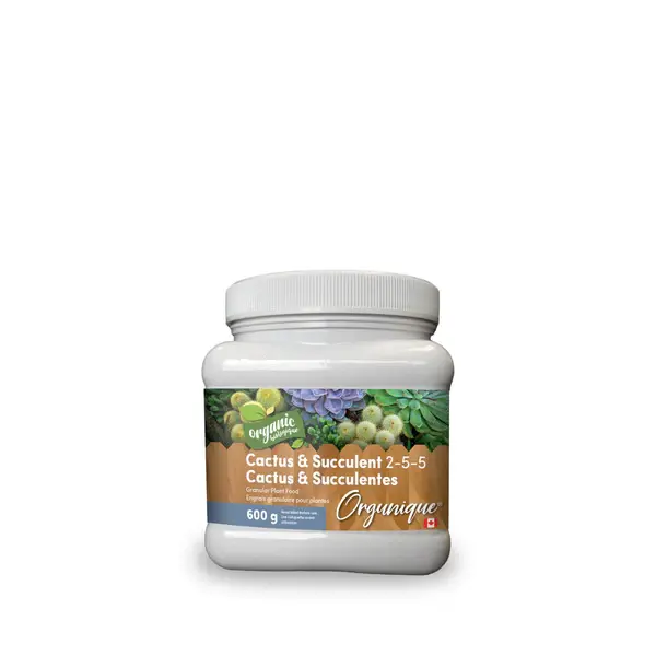 Orgunique Cactus & Succulent 2-5-5 600g