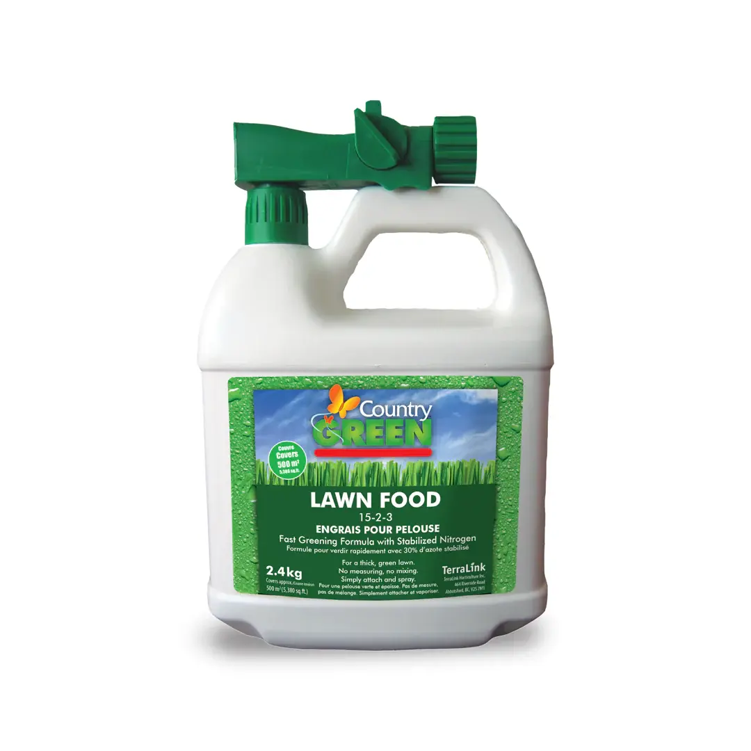 Country Green Lawn Food Liquid 15-2-3 2.4kg