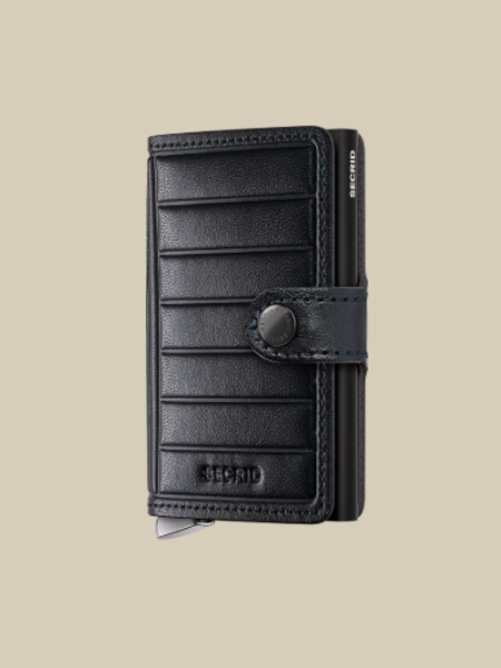 SECRID Mini Wallet Emboss Lines Premium+