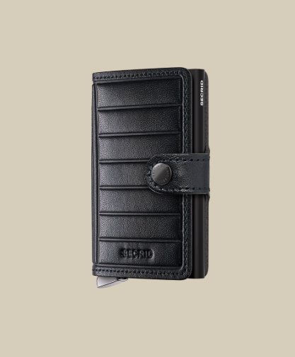 SECRID Mini Wallet Emboss Lines Premium+