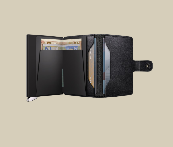 SECRID Mini Wallet Emboss Lines Premium+