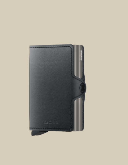 SECRID Twin Wallet Mirum Plant Based Black
